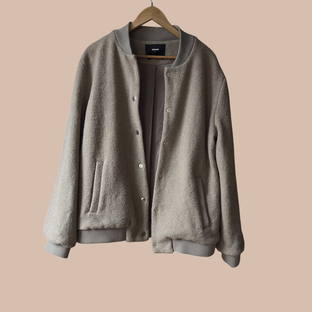 Bik Bok villasekoite bomber L Bloomy Moon