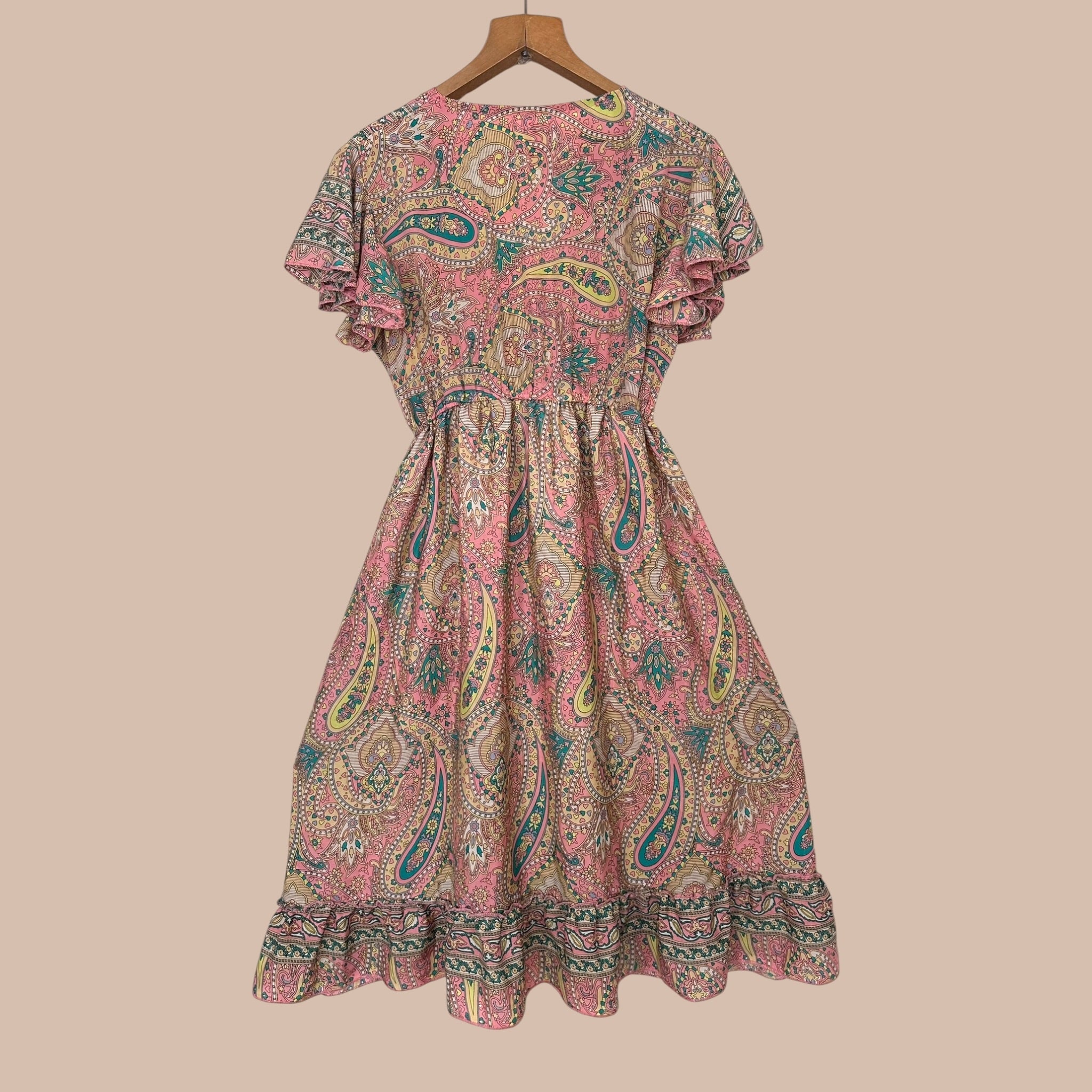 Intialainen silkkimekko S-L Bloomy Moon