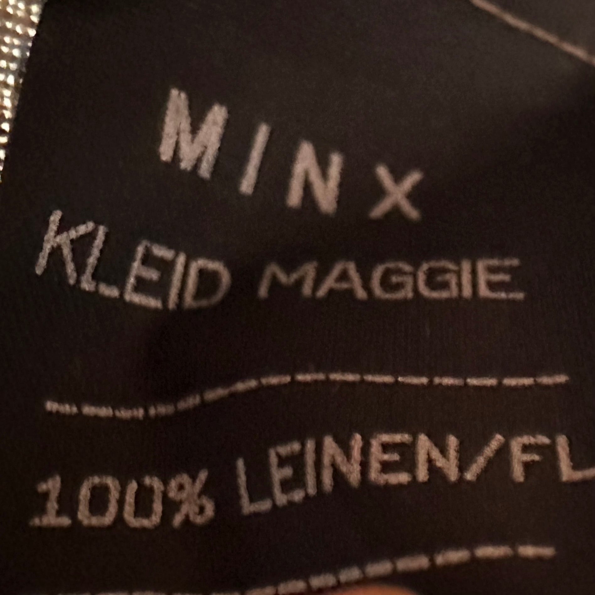 Minx pellavamekko 36 Bloomy Moon