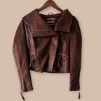 Bershka bikertakki M Bloomy Moon
