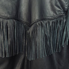 Hapsullinen nahkatakki L/XL Bloomy Moon