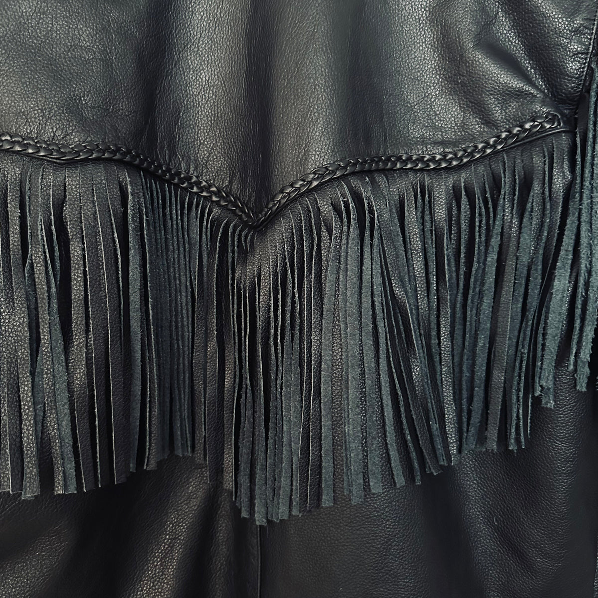 Hapsullinen nahkatakki L/XL Bloomy Moon