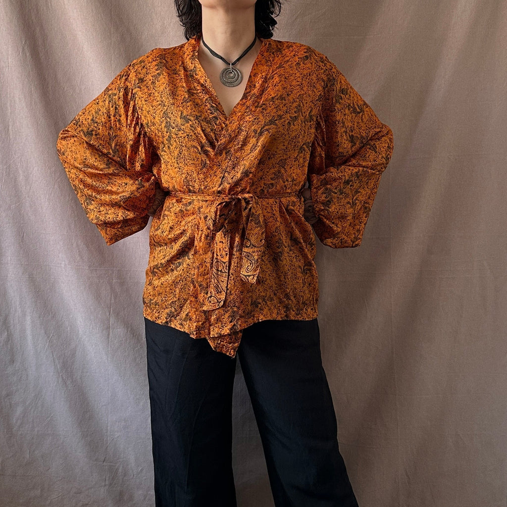 Wauw  silkkipaita S-L Bloomy Moon