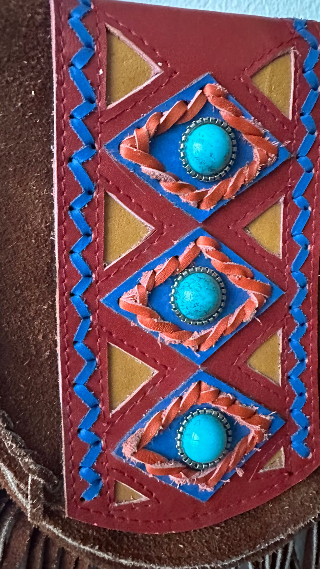 Handmade mokkalaukku Bloomy Moon