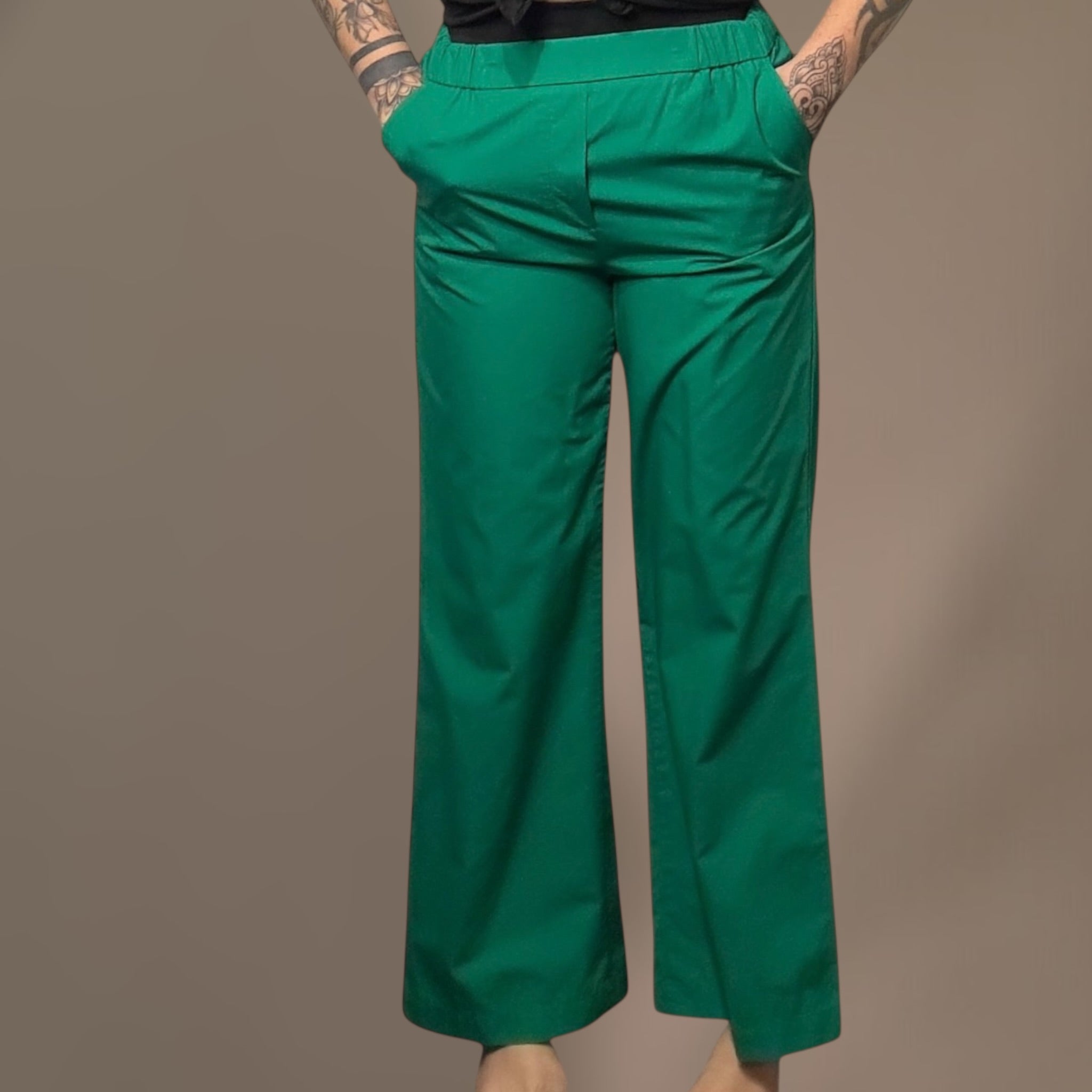 Benetton housut M Bloomy Moon