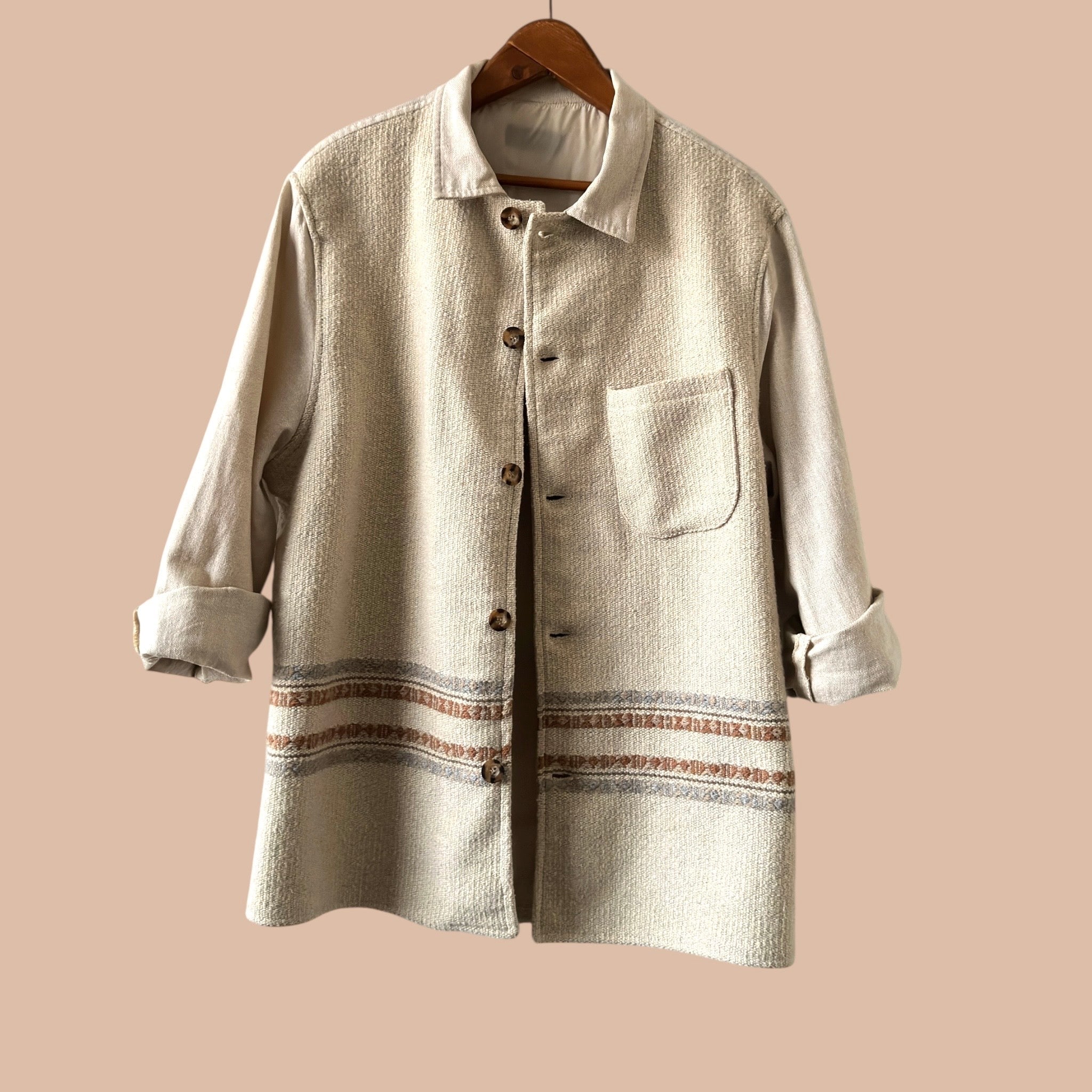 Aro Attero vintage paitatakki L Bloomy Moon