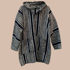 Kudottu hupparitakki M-XL