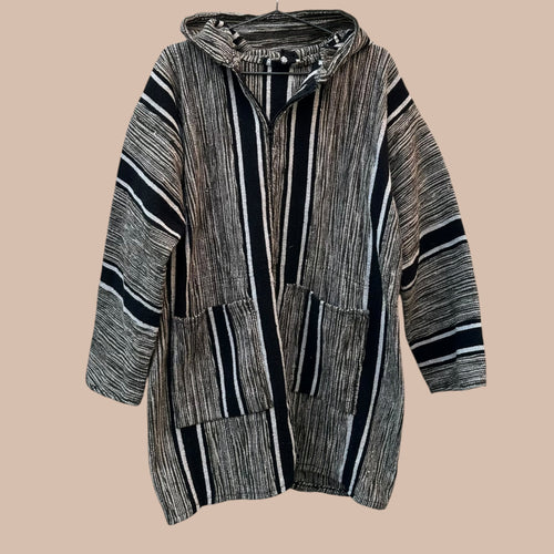 Kudottu hupparitakki M-XL