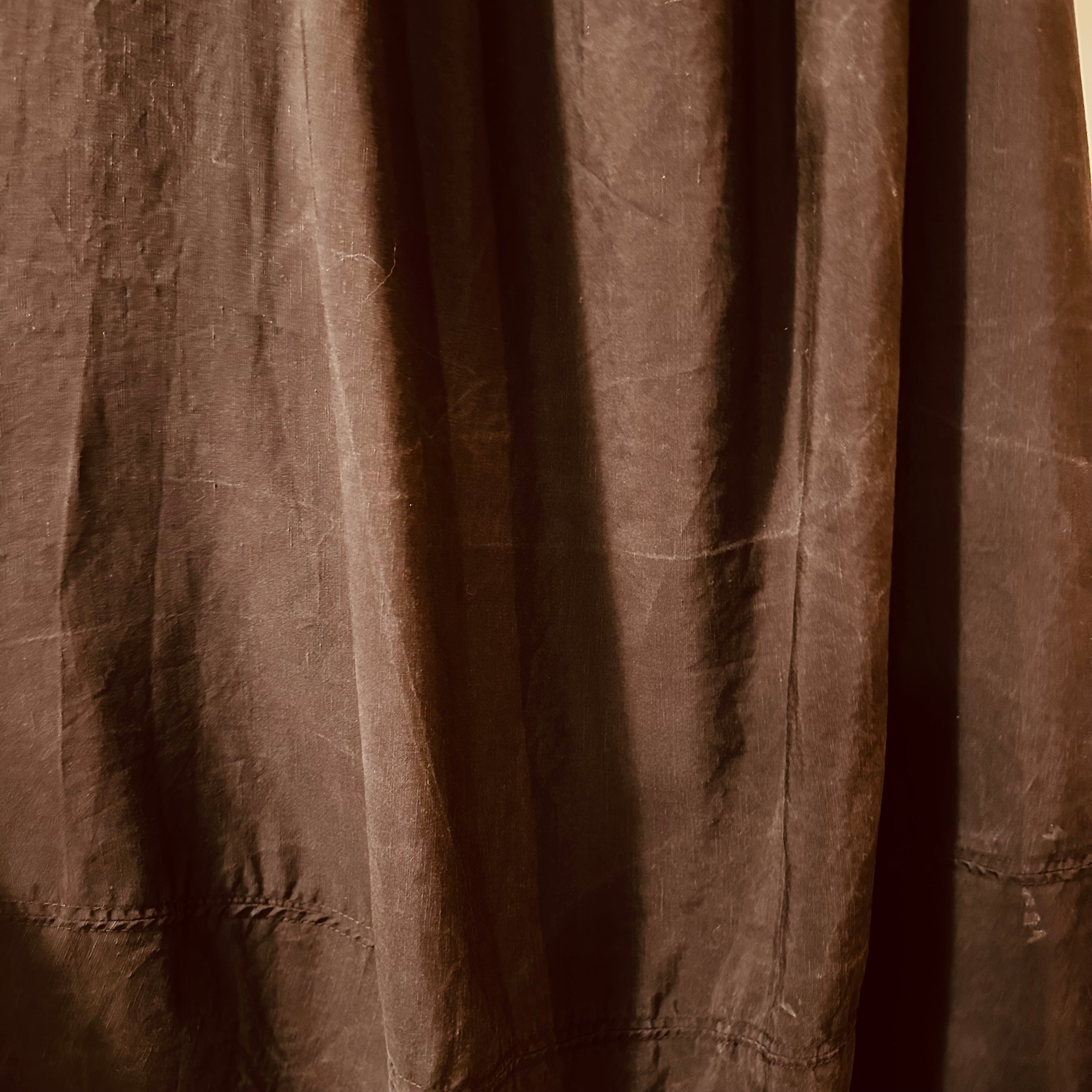 H&M ruskea maksimekko M Bloomy Moon