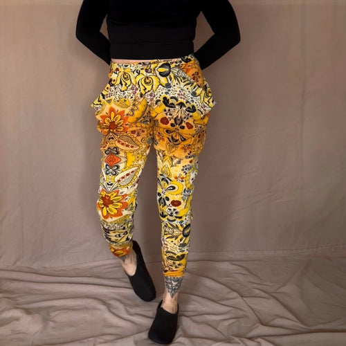 Desigual housut L Bloomy Moon