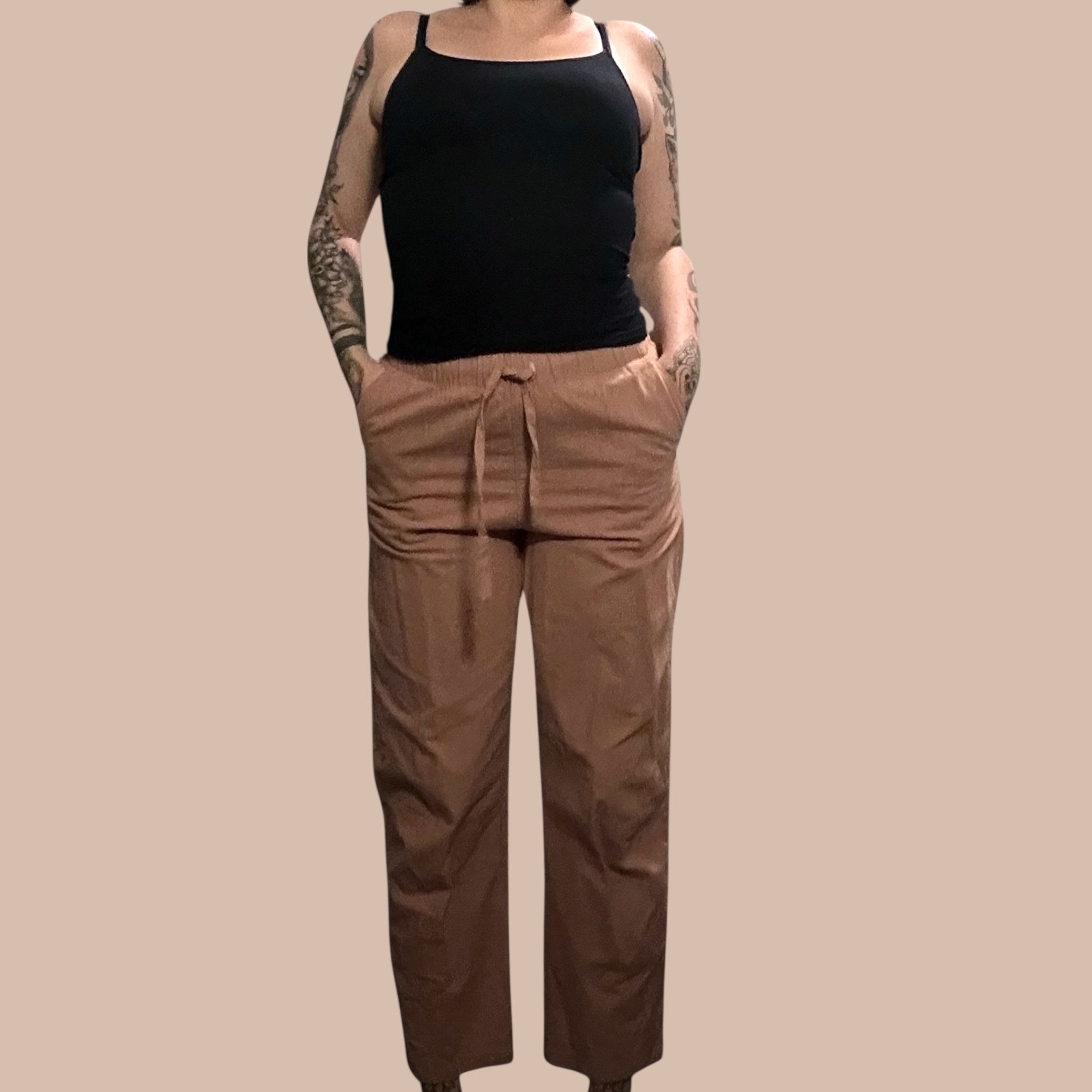 Uniqlo housut M Bloomy Moon