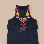 Antik Batik mekko L Bloomy Moon