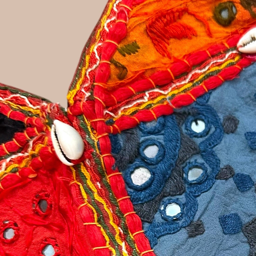 Patchwork olkalaukku
