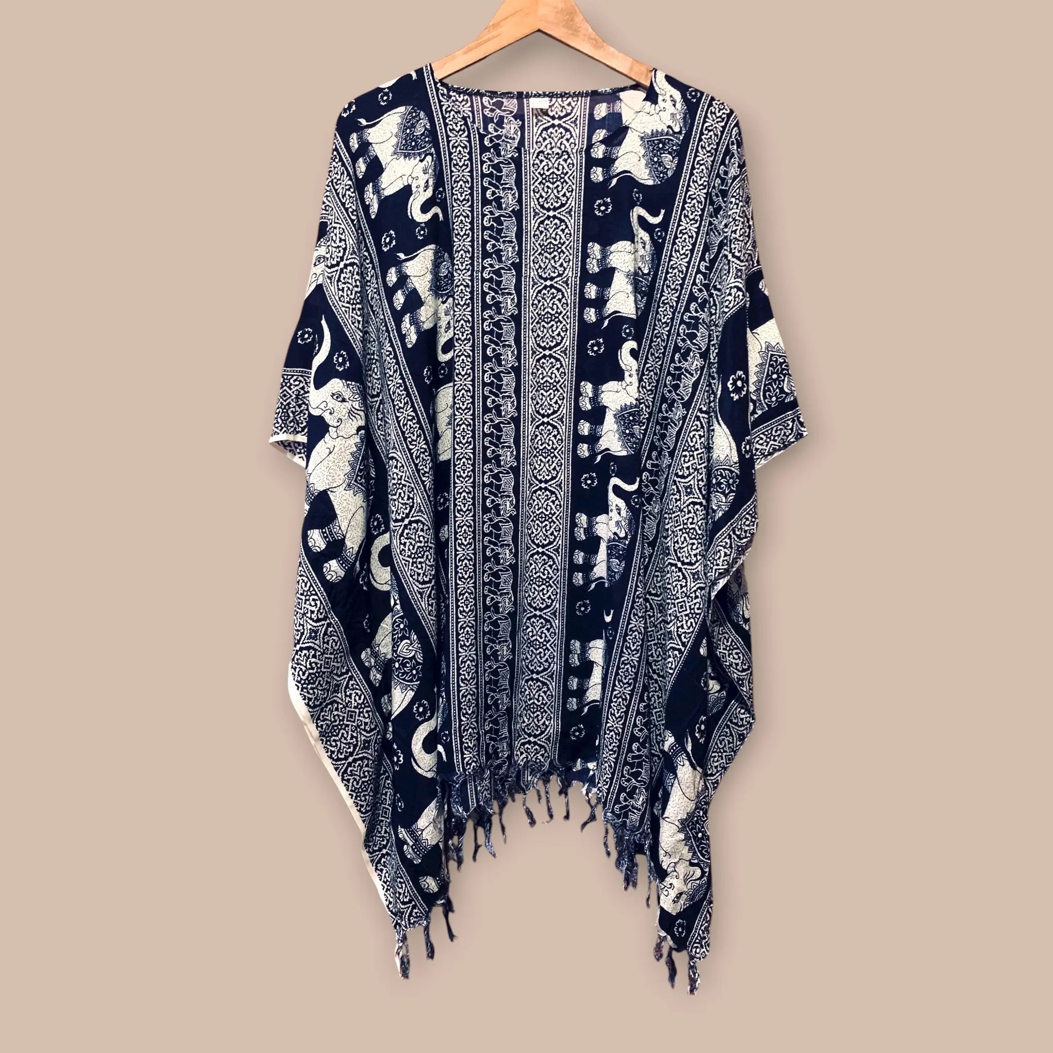 Norsu poncho (Freesize) Bloomy Moon
