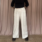 Vintage pellavahousut XXL