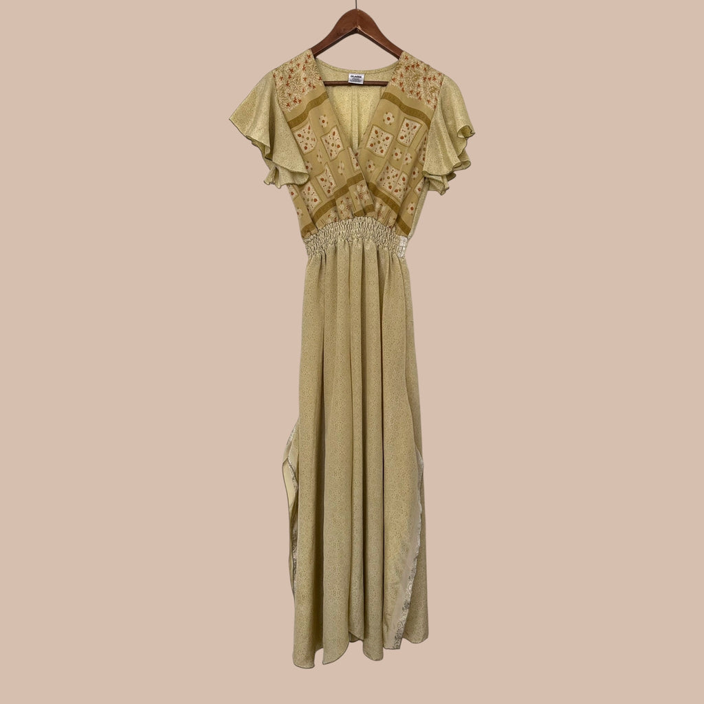 Intialainen silkkihaalari XS-L Bloomy Moon
