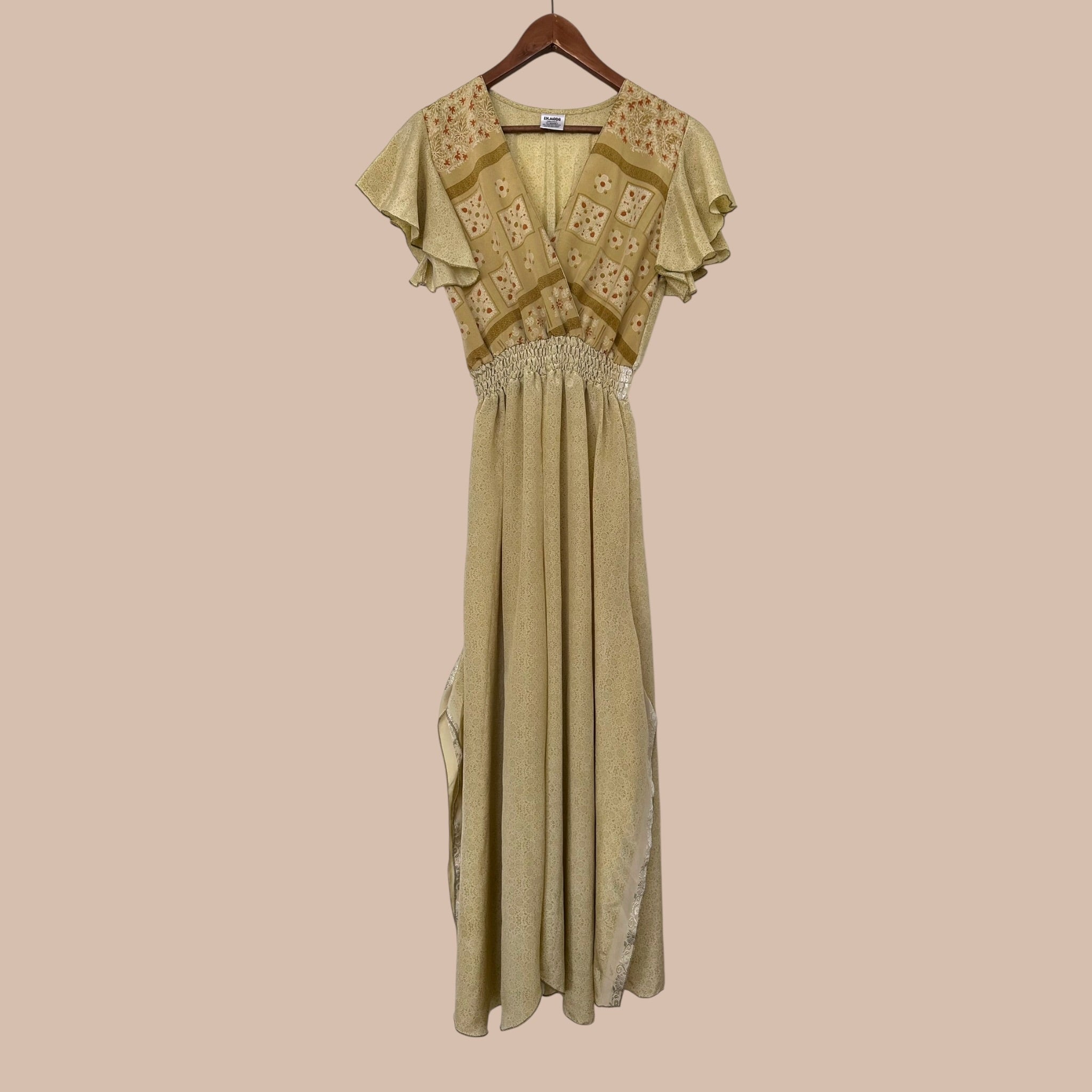 Intialainen silkkihaalari XS-L Bloomy Moon