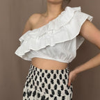 Off the shoulder toppi M/L Bloomy Moon