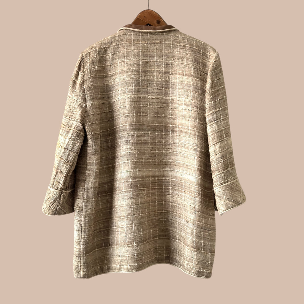 Kirsten Krog silkkijakku L Bloomy Moon