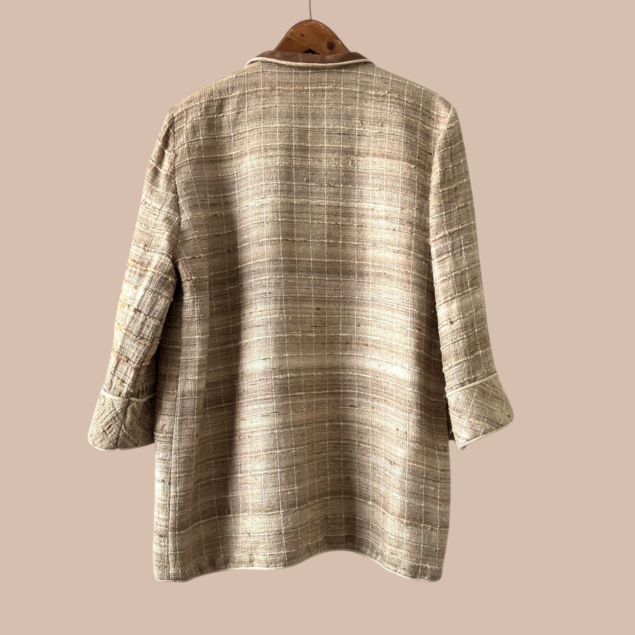 Kirsten Krog silkkijakku L Bloomy Moon