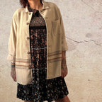 Aro Attero vintage paitatakki L Bloomy Moon