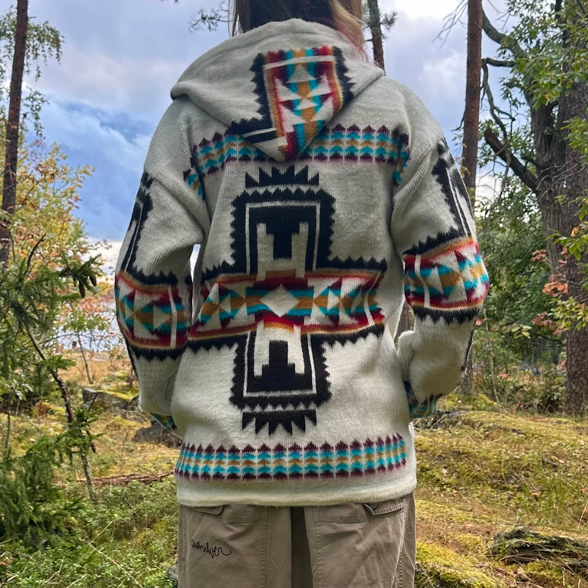Amerinkas alpakanvillatakki L