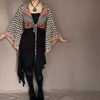 Kietasumallinen silkkipaita XS-L Bloomy Moon