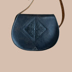 Marokkolainen nahkalaukku Bloomy Moon