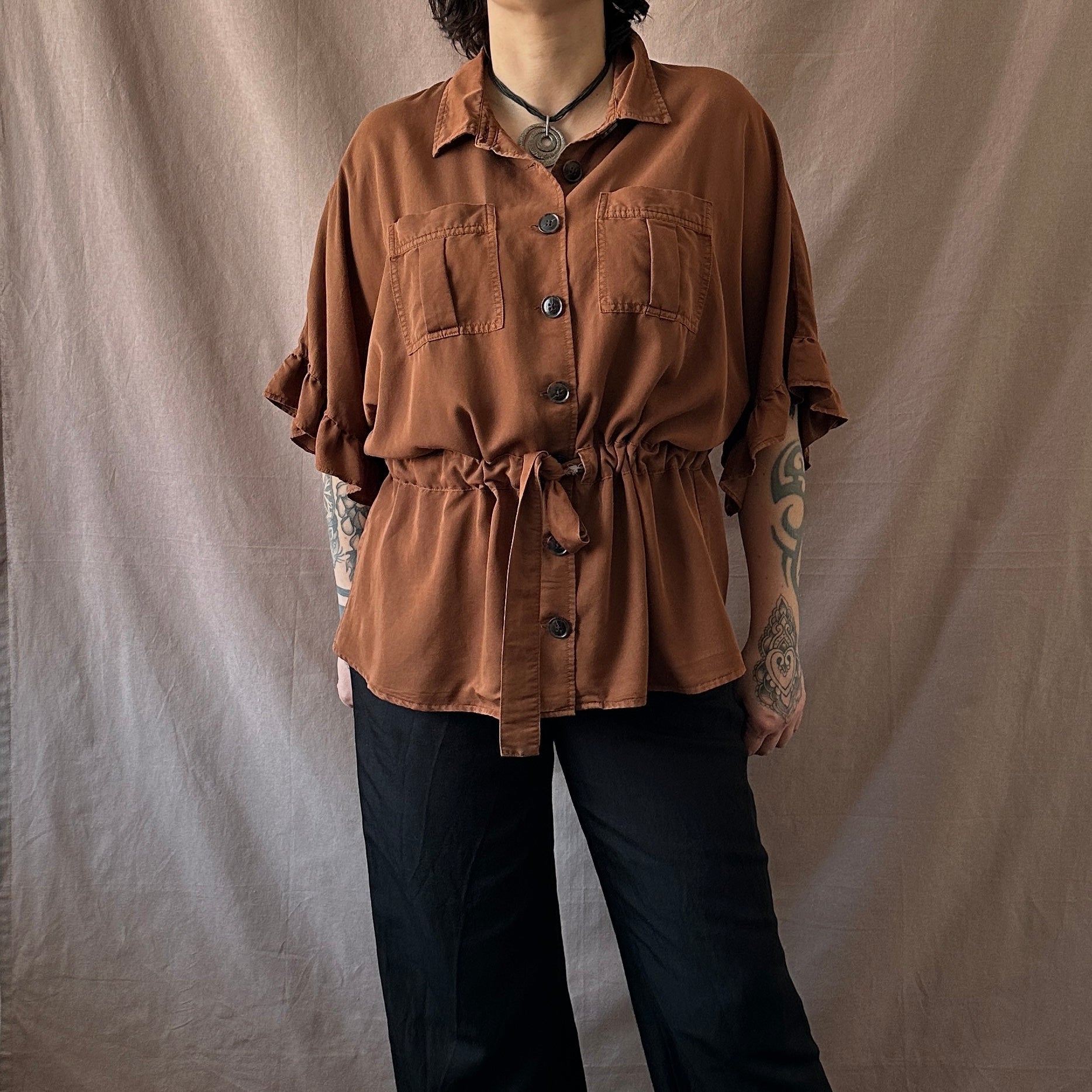 Cream pusero 38 Bloomy Moon