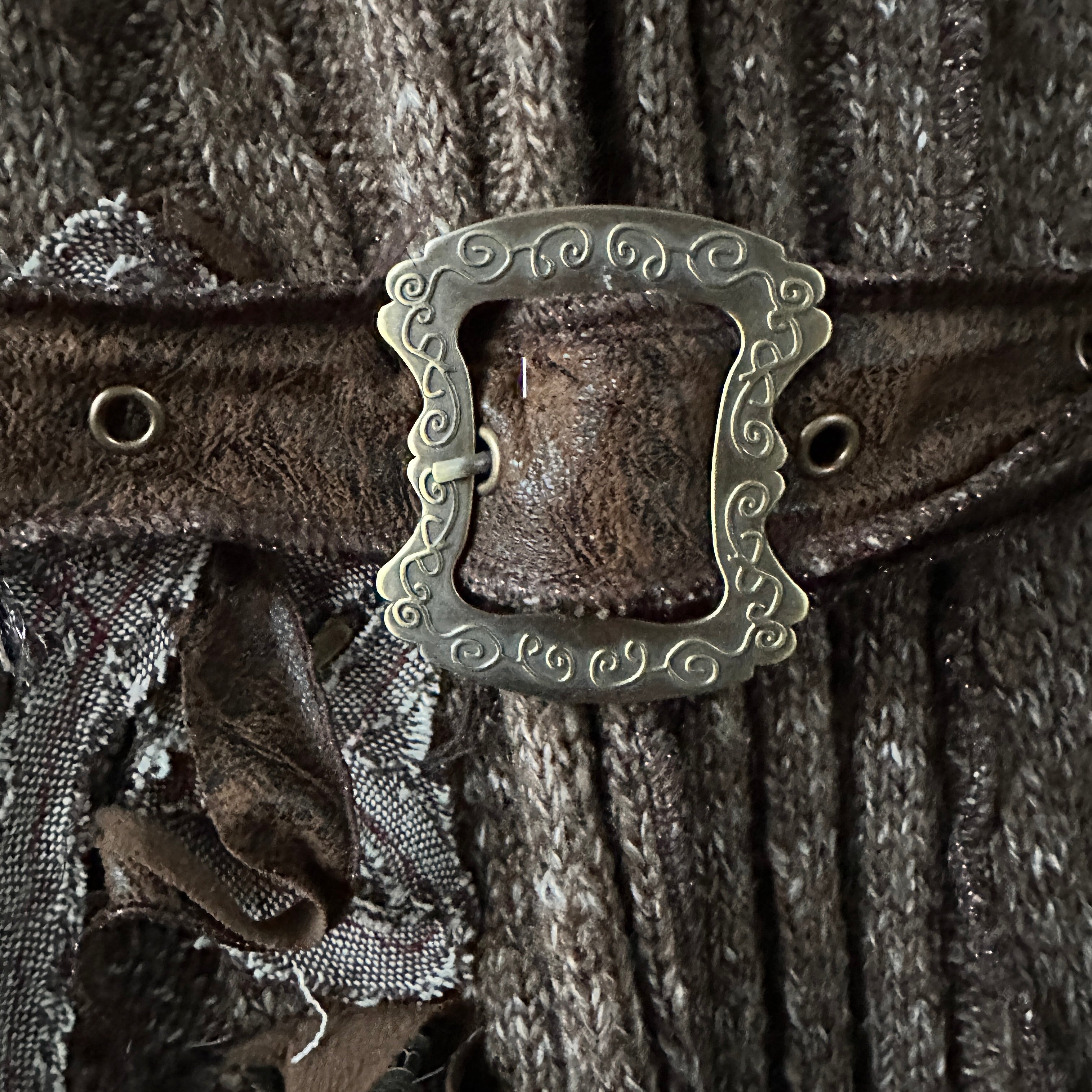 Yves Calin vintage neuletakki M/L Bloomy Moon