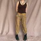 India Town silkkihousut XS-M Bloomy Moon