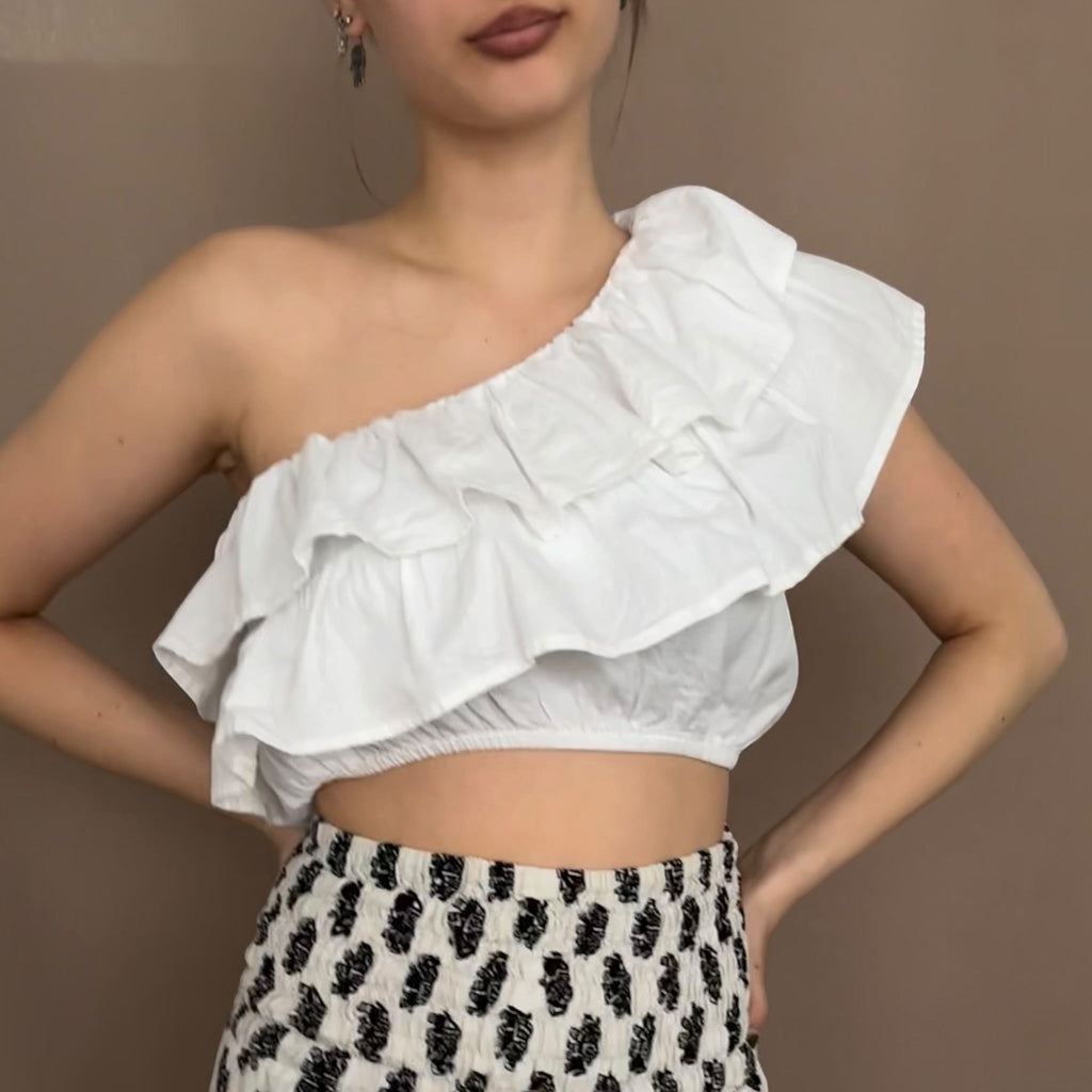 Off the shoulder toppi M/L Bloomy Moon