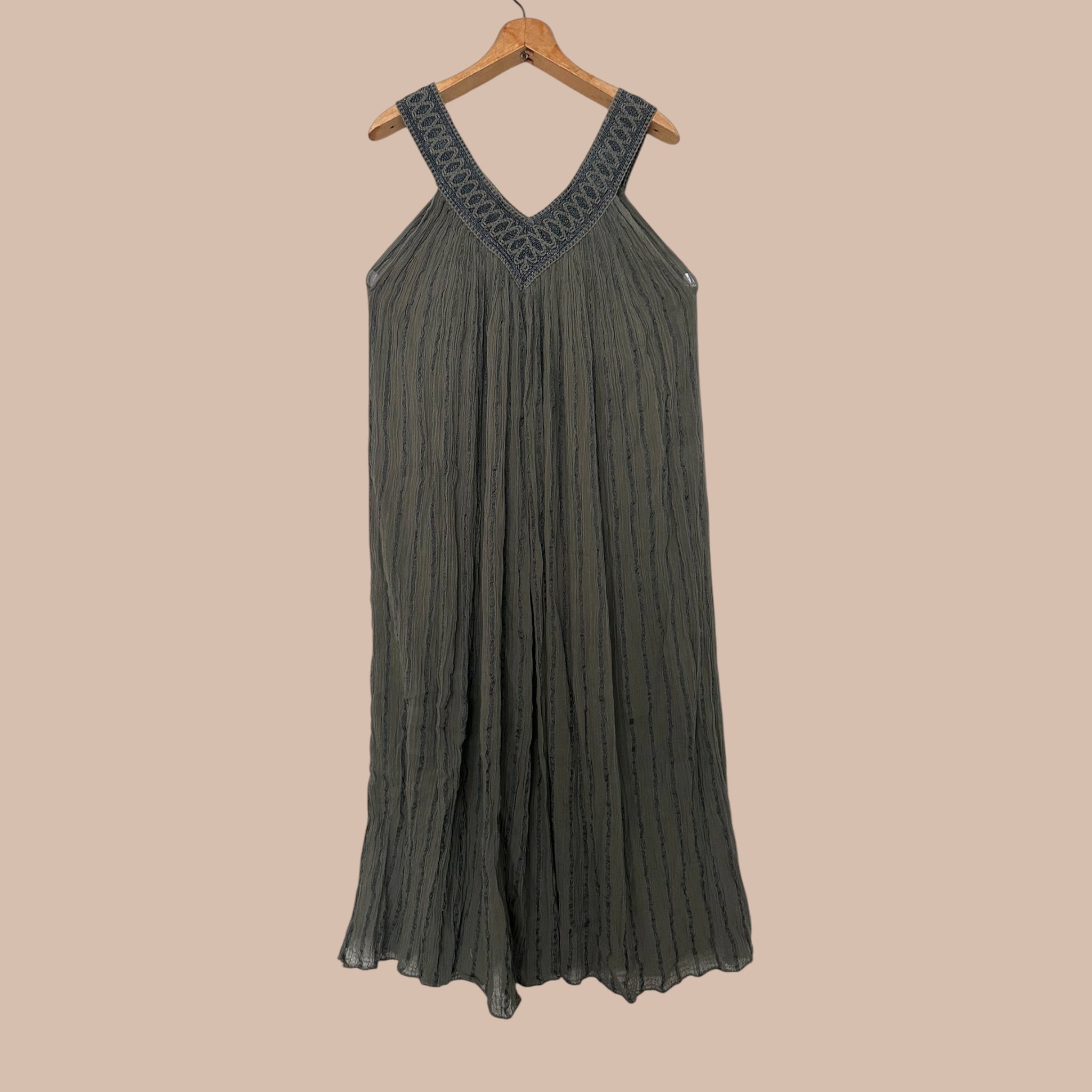 Kreikkalainen puuvillamekko XS-XL Bloomy Moon