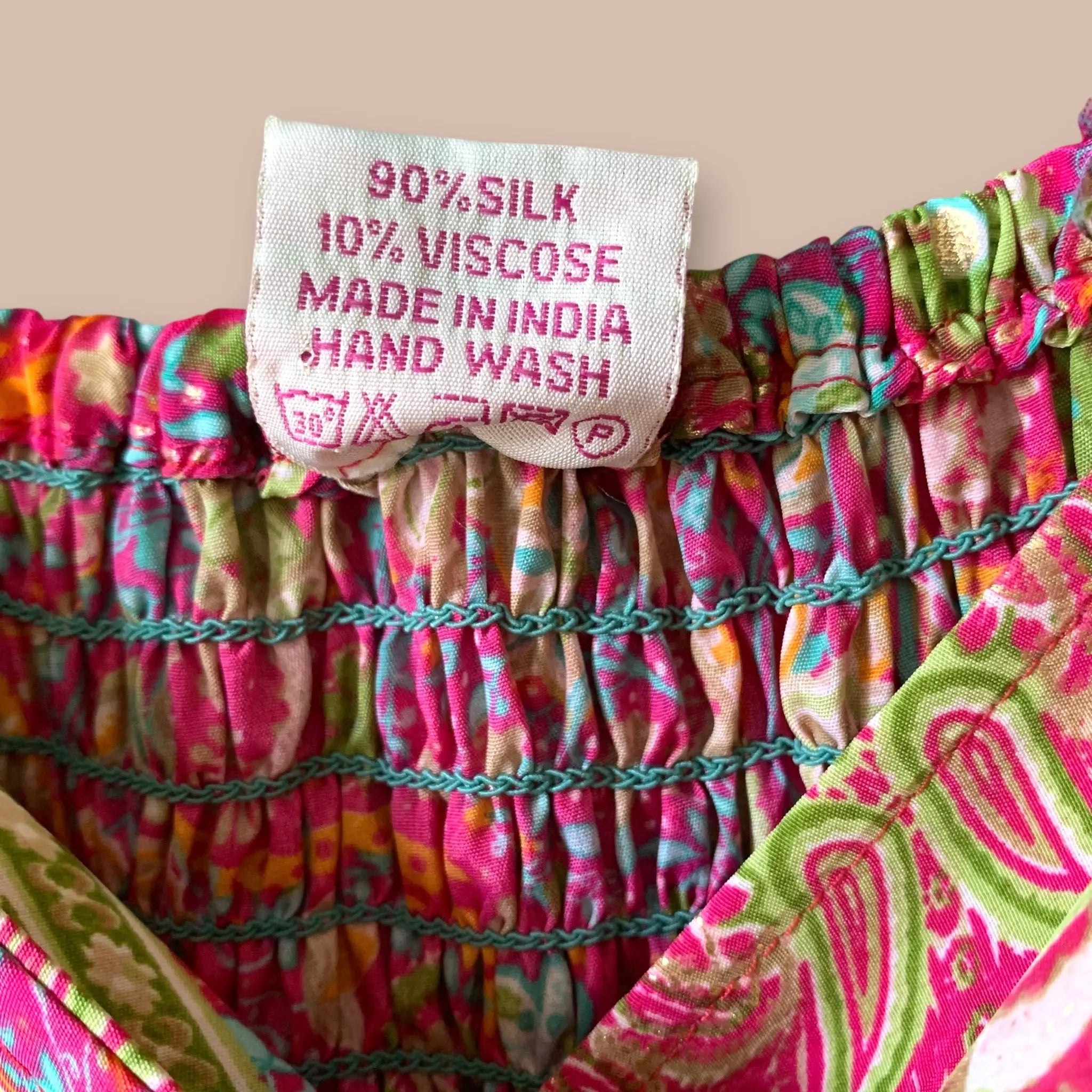Swarna Greece silkkimekko (Freesize) Kauppani