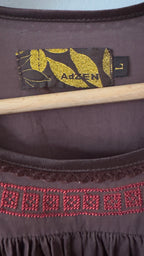 Adzen kirjailtu mekko L Bloomy Moon