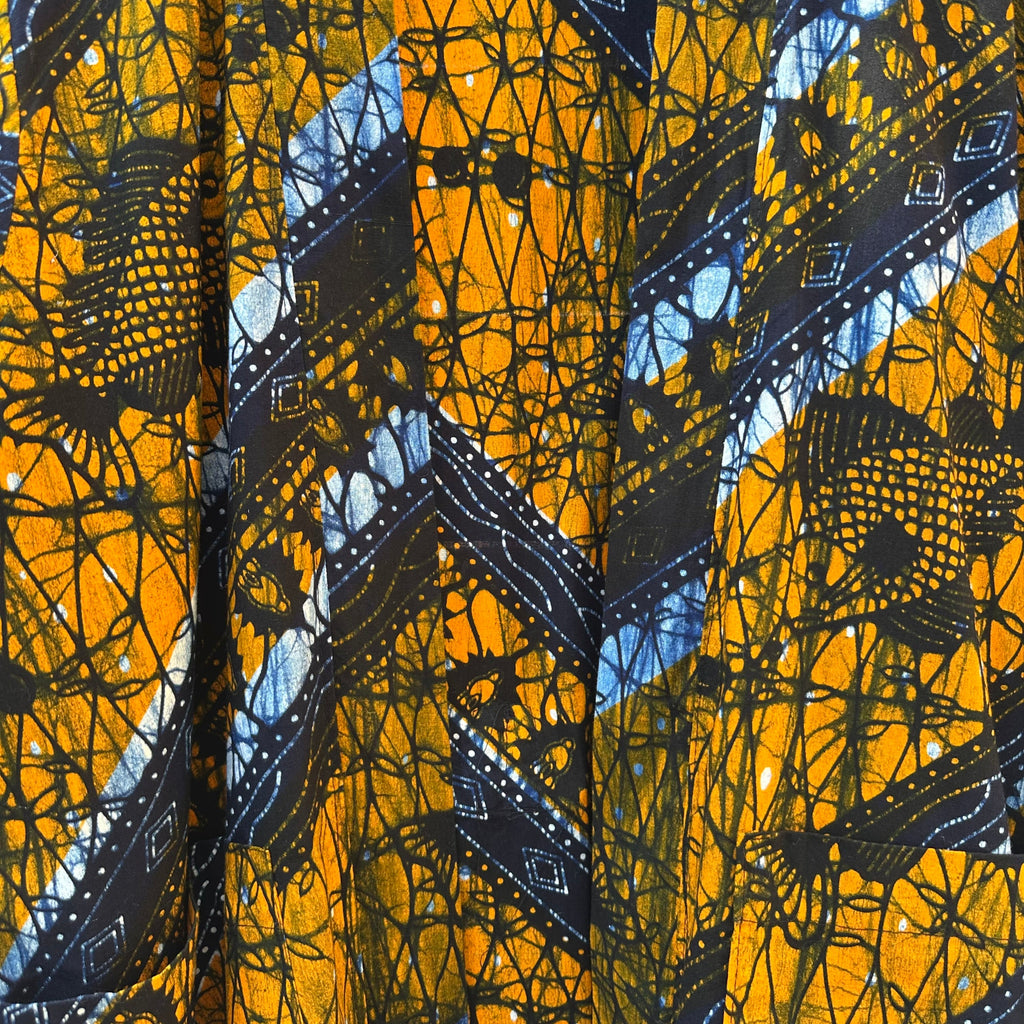 Afrikkalainen kimono (freesize) Bloomy Moon