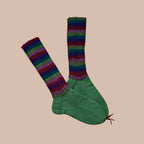 Handmade villasukat 38-39 Bloomy Moon