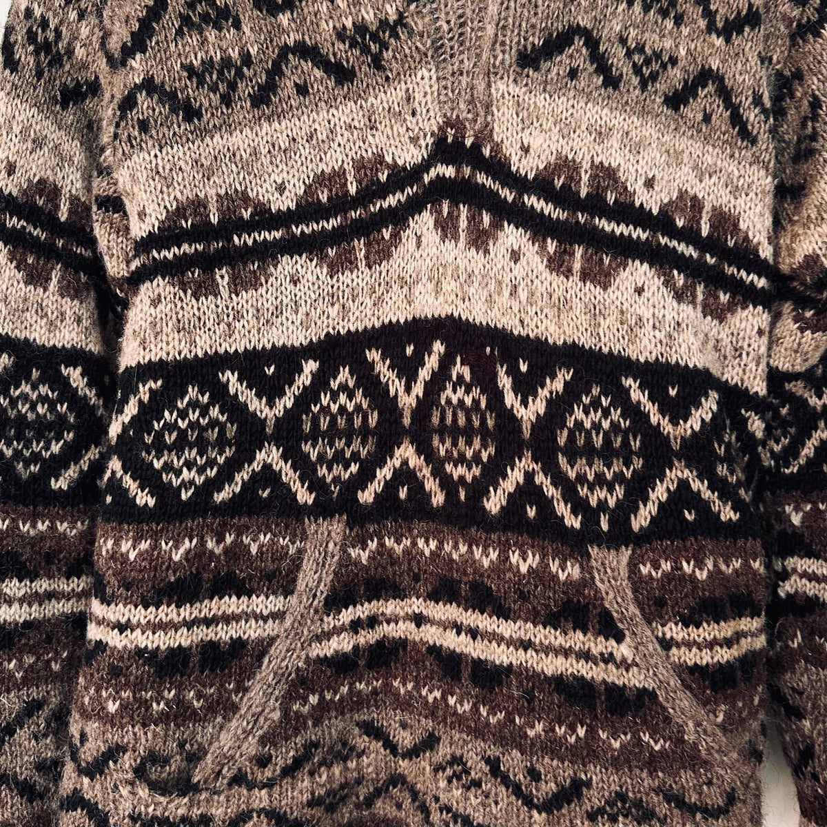 Fleecevuorinen villahuppari M/L