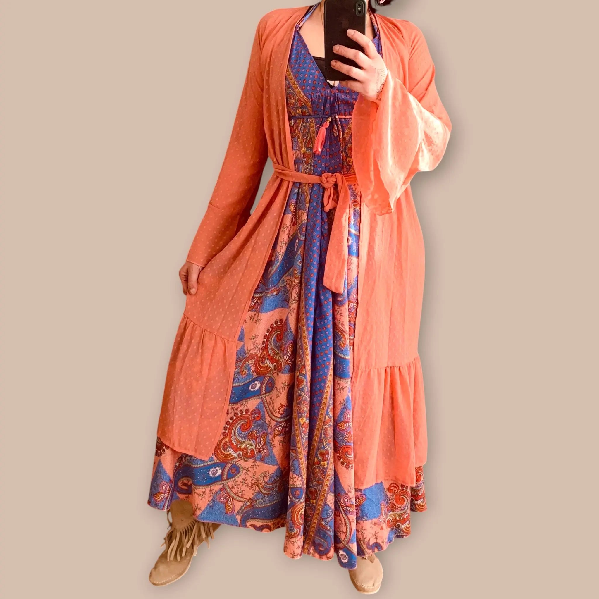 Boohoo kimono M Bloomy Moon