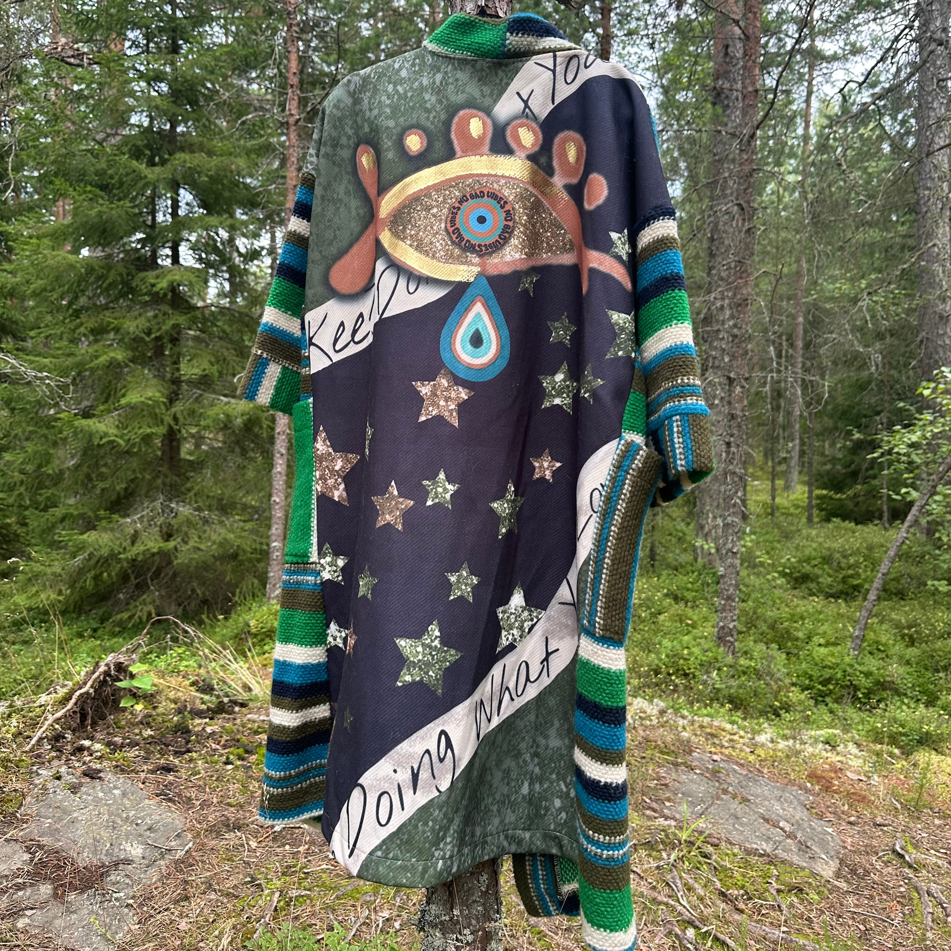 Evil Eye villatakki (one size)