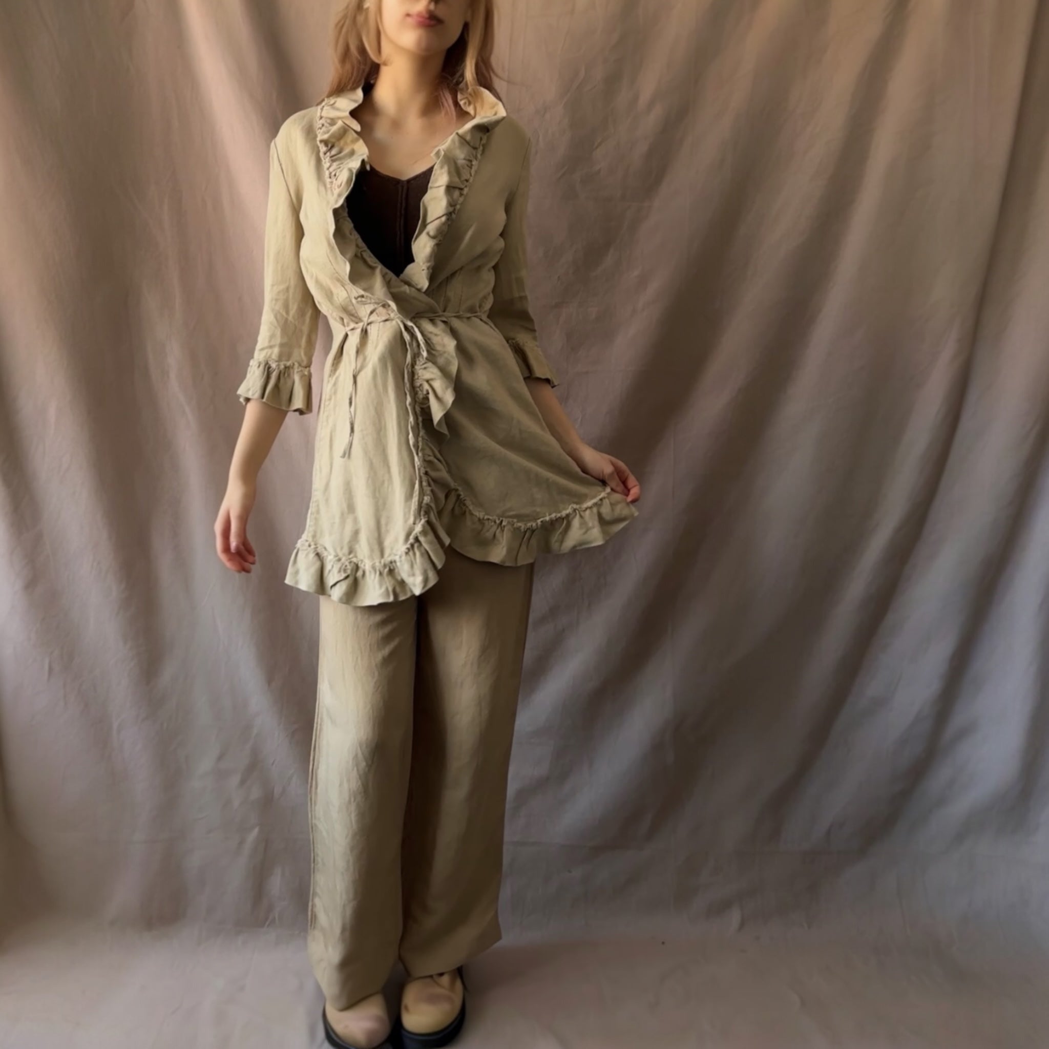 Sinequanone pellavapaita 38 Bloomy Moon