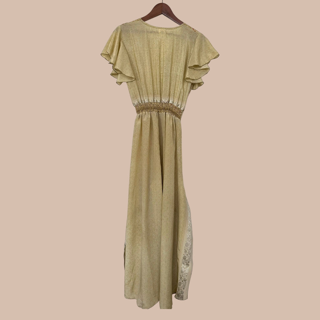 Intialainen silkkihaalari XS-L Bloomy Moon