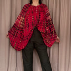 Oversize batiikkipaita 34-50