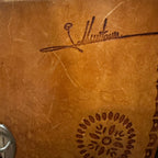 Vintage nahkalaukku Bloomy Moon