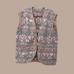 Vintage fleeceliivi S-L Bloomy Moon