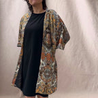 Paisley kimonotakki L Bloomy Moon
