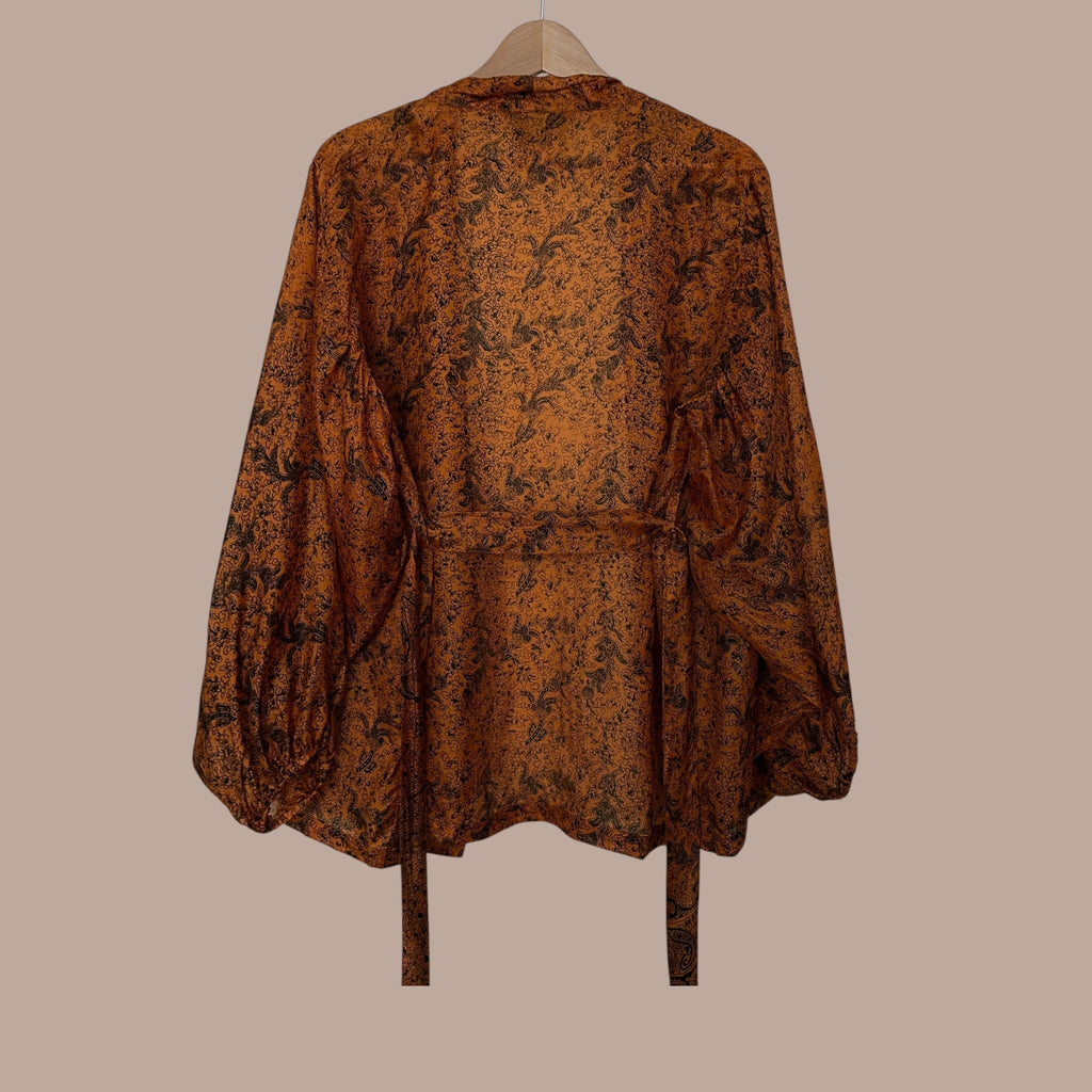 Wauw  silkkipaita S-L Bloomy Moon