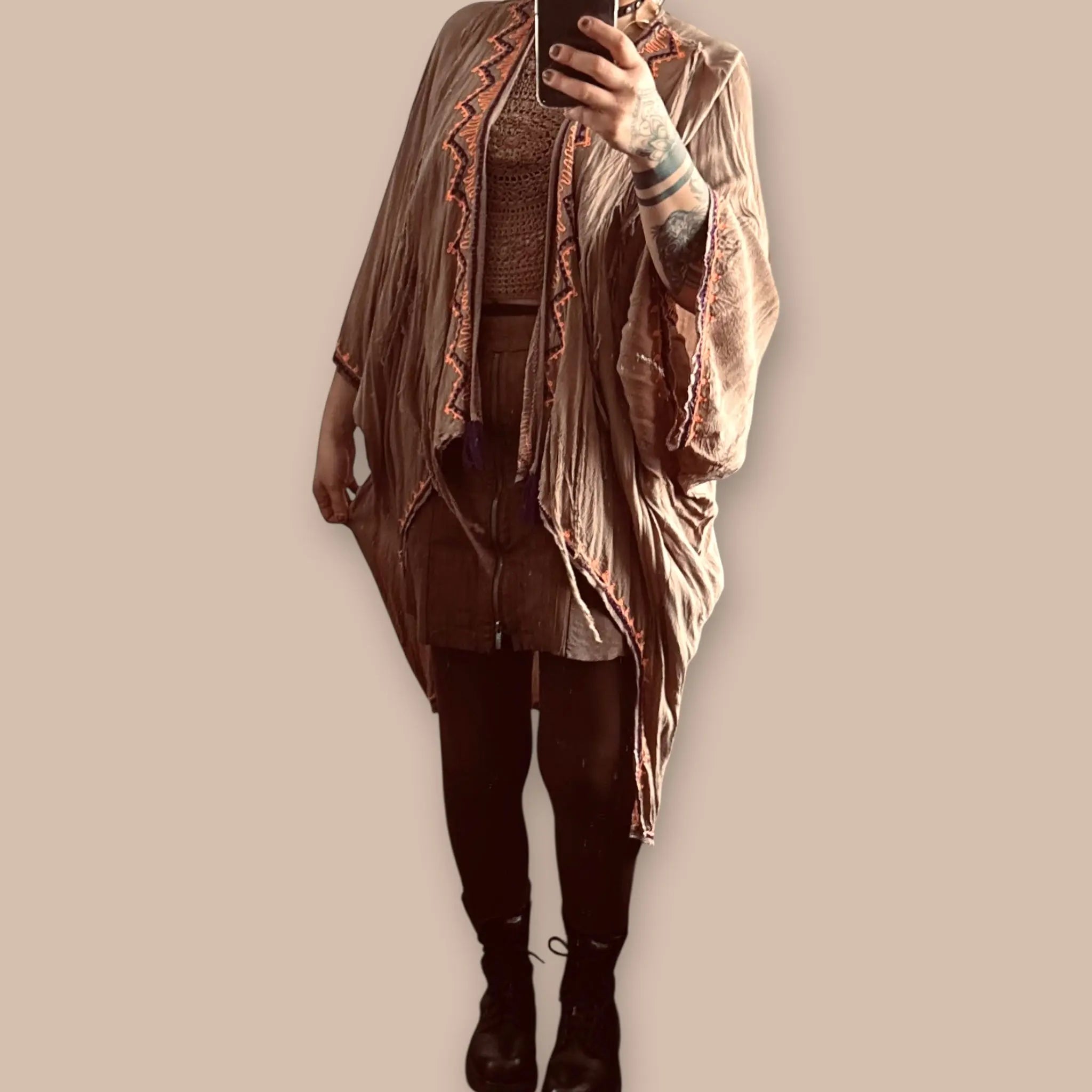 F.A.V kimono (Freesize) Bloomy Moon