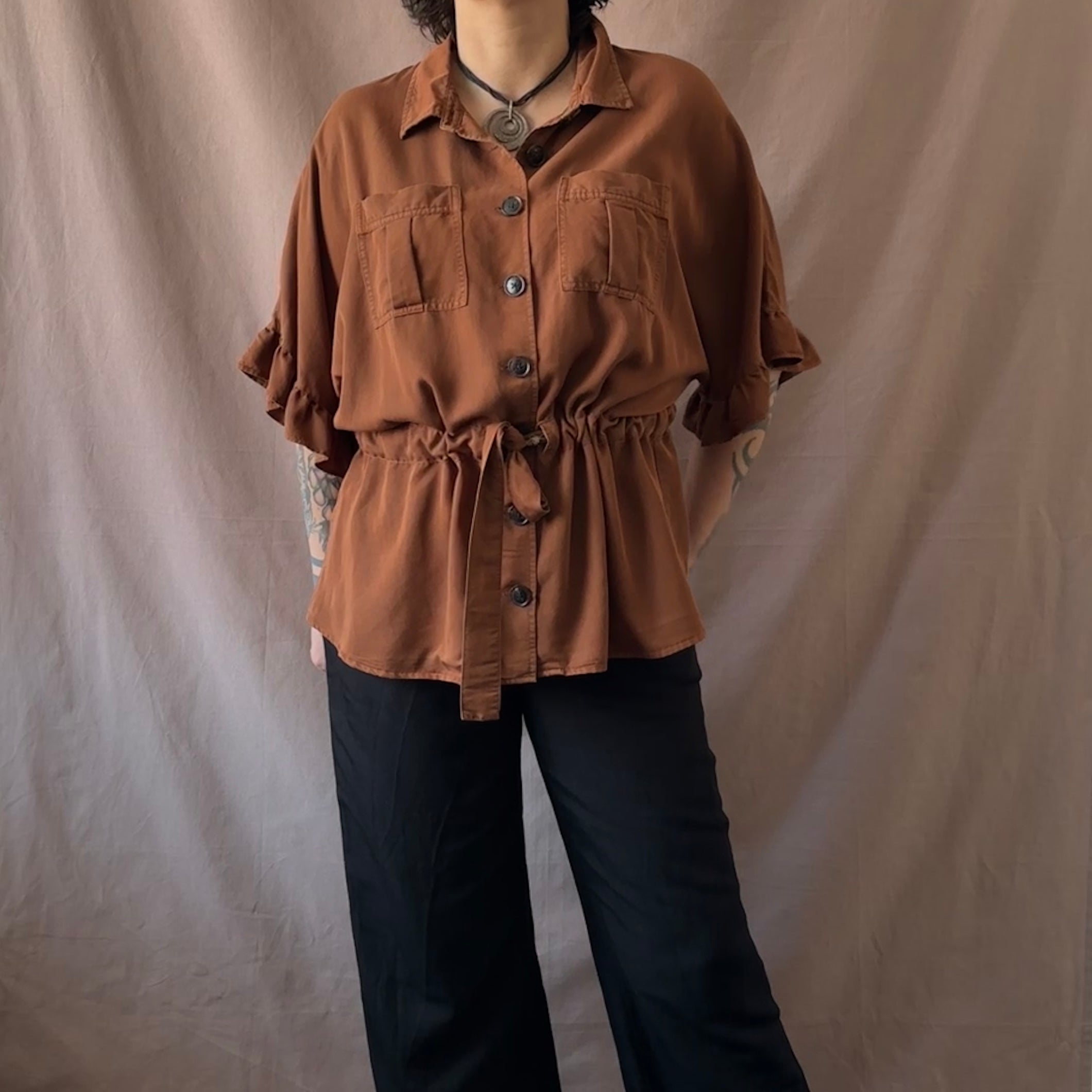 Cream pusero 38 Bloomy Moon