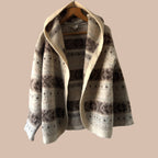 Iceland Hekla vintage villatakki S-L Bloomy Moon